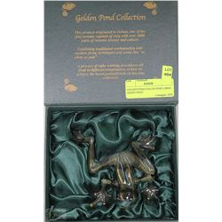 GOLDEN POND COLLECTION LARGE GREEN FROG