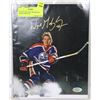 Image 1 : WAYNE GRETZKEY SIGNED 8X10 PHOTO WITH COA