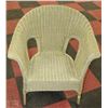 Image 1 : WICKER ARM CHAIR