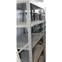 LARGE METAL HEAVY DUTY SHELVING UNIT
