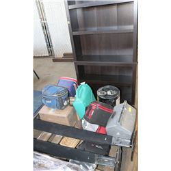 PALLET OF ESTATE GOODS SOLD WITH WALNUT TONE