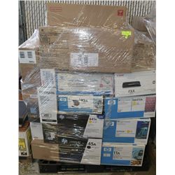 PALLET OF ASSORTED TONER CARTRIDGES HP, XEROX,