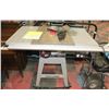 Image 1 : CRAFTSMAN TABLE SAW  WITH ROLLING STAND