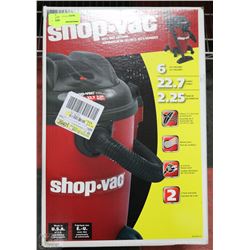 WET/DRY 6 GALLON SHOP VAC WITH BOX