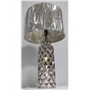 Image 1 : SHOWHOME CHROME TONE TABLE LAMP