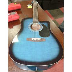 NEW JAY-J  ACCOUSTIC GUITAR WITH BUILT IN TUNER