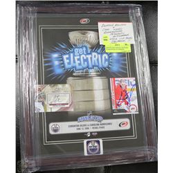 DWAYNE ROLOSON & CAM WARD GUARANTEED AUTOGRAPH