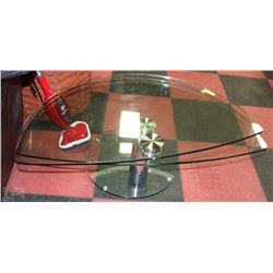 RESOLVE FURNISHING HEAVY GLASS COFFEE TABLE