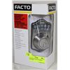 Image 1 : FACTO-ELECTRONIC DEADBOLT WITH KEY