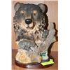 Image 1 : BEAR HEAD FIGURINE 12" TALL