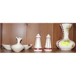 SET OF FOUR UKRANIAN GIFTWARE ORNAMENTS