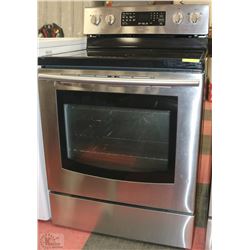 SAMSUNG LOADED STOVE WITH 5 BURNER, WARMING