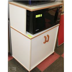MICROWAVE STAND ,WHITE