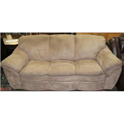 ESTATE MICROFIBER 3-PERSON SOFA - LIGHT