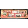 CHRISTMAS TRAIN SET IN BOX W/TRACKS -