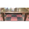 WOOD 2 TONE KITCHEN TABLE