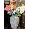 LARGE FLOOR VASE 16" TALL (32" WITH