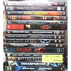 BUNDLE OF 15 DVD'S AS THEY COME