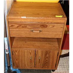 ROLLING KITCHEN CENTER MICROWAVE