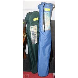 2 ASSORTED FOLDING CAMP CHAIRS