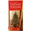 Image 1 : HOLIDAY TOPIARY TREE WITH VASE IN A BOX