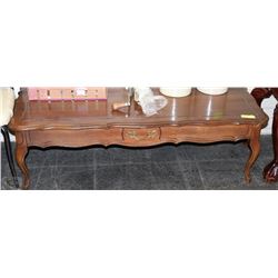 VINTAGE ESTATE FRENCH PROVINCIAL COFFEE TABLE