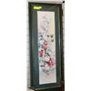 Image 1 : FRAMED PRINT OF HUMMINGBIRD & FLOWERS BY TC CHICE