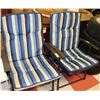 Image 1 : PAIR OF FOLDING PATIO CHAIRS