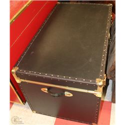 STEAMER TRUNK 24"BY 24"BY 43"