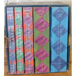 J.K. ROWLINGS HARRY POTTER BOOK SET