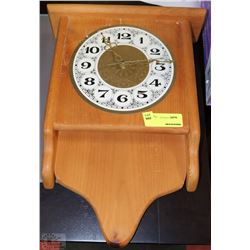 WOOD WALL CLOCK