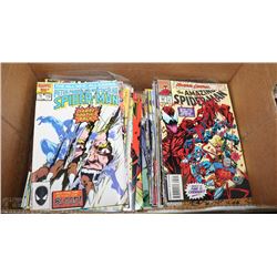 BOX OF OLD ESTATE SPIDER-MAN COMICS