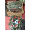 Image 1 : 3 CHRISTMAS DOOR WREATHS