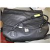 Image 1 : LEATHER BAG WITH ASSORTED SALES ATTIRE INCL