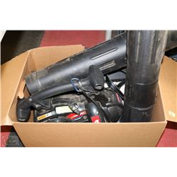 TROYBILT BLOWER VAC WITH ACCESSORIES