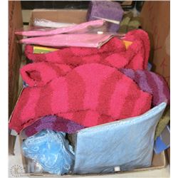 BOX OF NEW RELAXATION BATH ITEMS