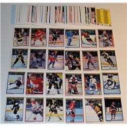 1991-92 O-PEE-CHEE PREMIER COMPLETE SET #1-132