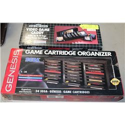 NEW IN BOX SEGA GENESIS 24 GAME & 15 GAME CADDIES