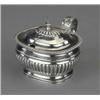 Image 1 : A good large George III mustard, of half lobed compressed rounded rectangular form, the crested c...