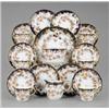 A Royal Crown Derby tea service, pattern 9259, painted and gilt with flowers in the Kakiemon pale...