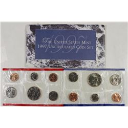 1997 US MINT SET (UNC) P/D (WITH ENVELOPE)