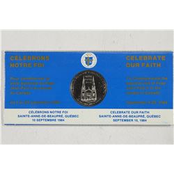 1984 CANADA TOKEN TO COMMEMORATE THE PASTORAL