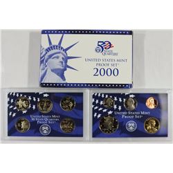 2000 US PROOF SET (WITH BOX)