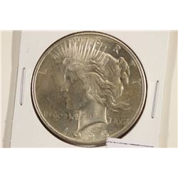 1925 PEACE SILVER DOLLAR UNC