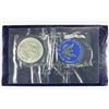 Image 1 : 1971-S  IKE SILVER DOLLAR UNCIRCULATED (BLUE PACK)