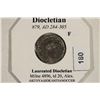 Image 3 : 284-305 A.D. DIOCLETIAN ANCIENT COIN (FINE)