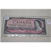 Image 1 : 1954 Cdn. One Thousand Dollar Bill - Circulated