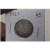 Image 1 : 1929 Cdn. Twenty Five Cent  VG