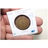 Image 1 : 1909 Nfld. Edward VII Large Penny  VG