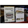 Image 1 : PAIR OF CROCK POTS